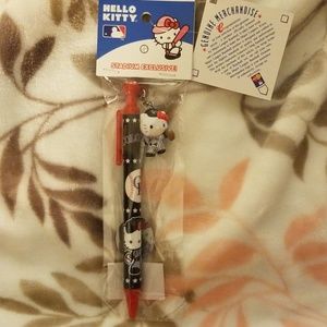 Hello Kitty MLB Pen w Charm: Colorado Rockies